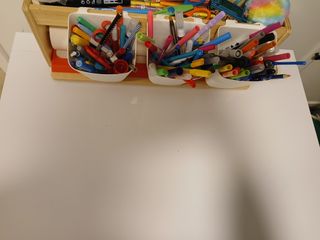 Escritorio Ikea Blanco con cajón