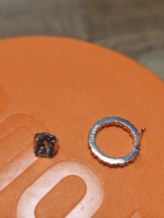 Gargantilla y pendientes de plata