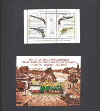 Lote sellos Rumanía y Eslovenia