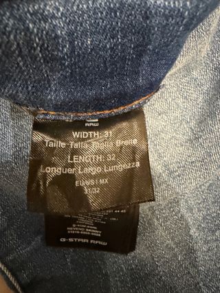 Pantalones G-Star RAW Azules Talla 31