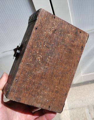 Caja Cofre Madera Estilo Castellano Vintage