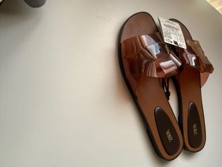 Sandalias Zara Marrón Talla 38
