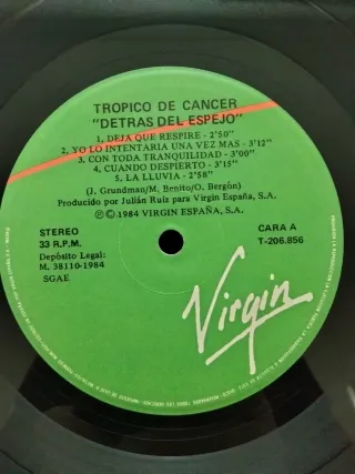 Vinilo LP Trópico de Cáncer (1984)