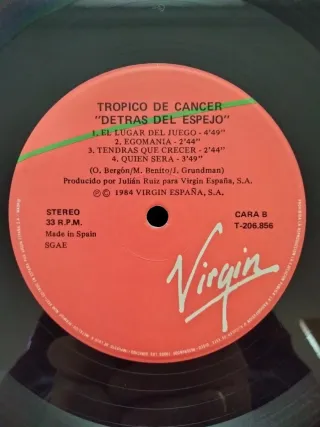 Vinilo LP Trópico de Cáncer (1984)