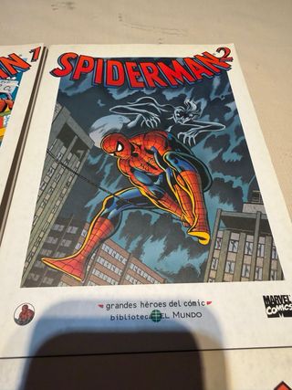 4 tomos spiderman