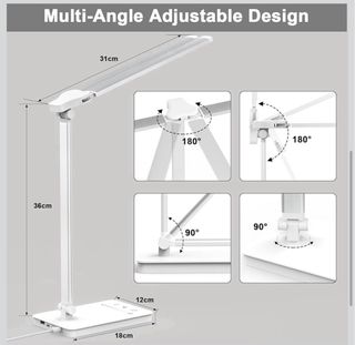Lámpara Escritorio Doble LED Nueva