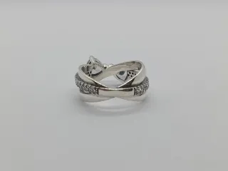 Anillo Pandora Corazón Plata