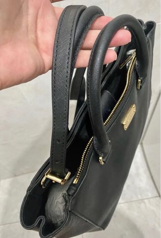 Bolso Michael Kors Piel Negro Auténtico