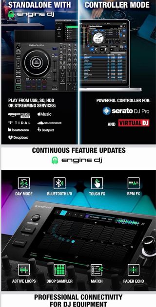 Denon DJ SC LIVE 4 Controlador DJ