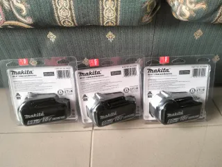 Pack 3 Baterías Compatibles Makita BL1860B 18V 6Ah
