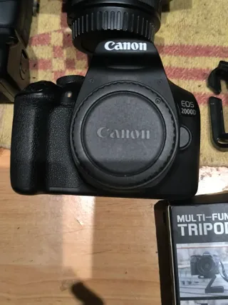 Equipo fotográfico Canon
