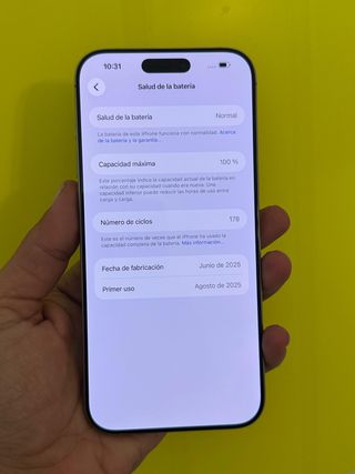 iPhone 16 Pro Max 100% Batería GARANTÍA NUEVO