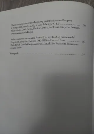 Libro "Ebusus y Pompeya, ciudades marítimas".
