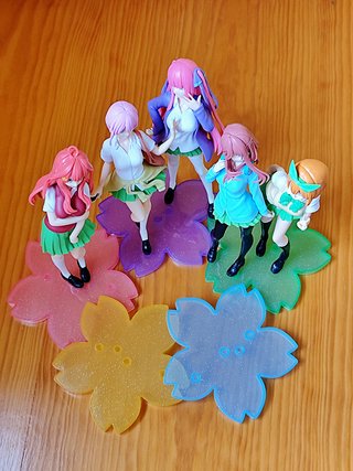 5 Figuras Quintillizas Gotoubun no Hanayome