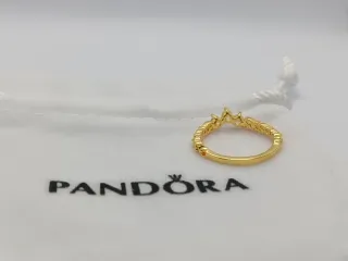 Anillo Pandora Oro Circonitas