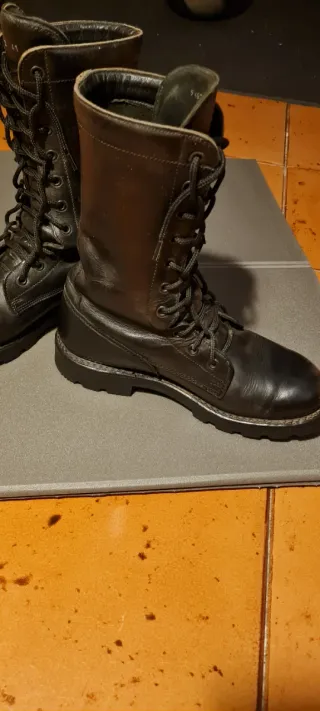 Botas Militares Exército Preto Tamanho 41