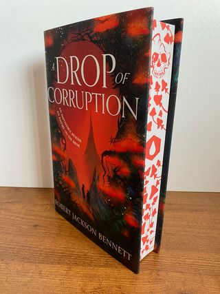 Drop of Corruption Signed Broken Binding + Rights