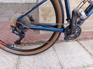 Bicicleta KTM Talla M Azul/Plata