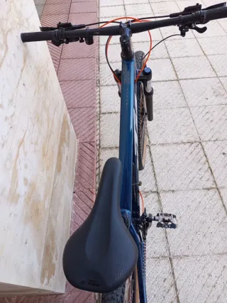 Bicicleta KTM Talla M Azul/Plata