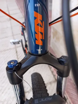 Bicicleta KTM Talla M Azul/Plata