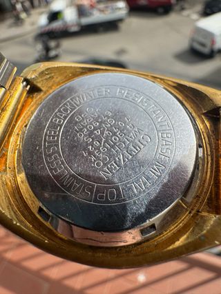 Reloj Citizen Bullhead Chrono Automático Vintage