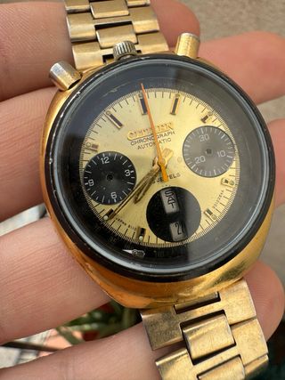 Reloj Citizen Bullhead Chrono Automático Vintage