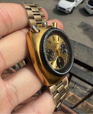 Reloj Citizen Bullhead Chrono Automático Vintage