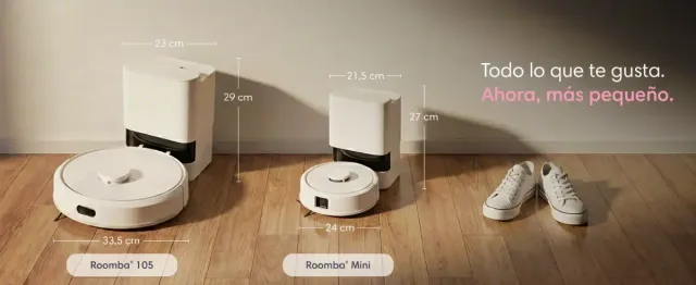 iRobot Roomba Mini Robot Aspirapolvere e Lavapavimenti