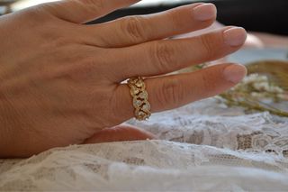 Anello donna oro con zirconi