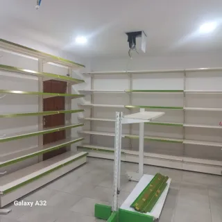 Estanterías metálicas para supermercado