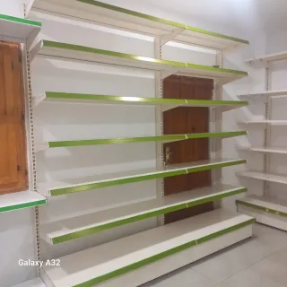 Estanterías metálicas para supermercado
