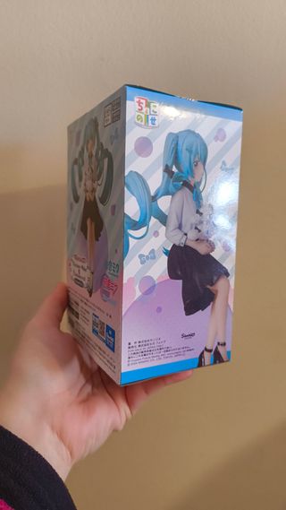 Sega Chokonose Hatsune Miku X Cinnamoroll Figure