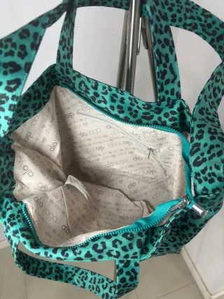 Mala saco Alo com padrão leopardo