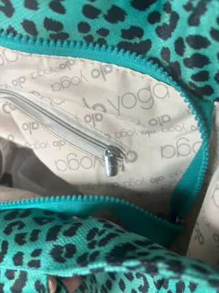 Mala saco Alo com padrão leopardo