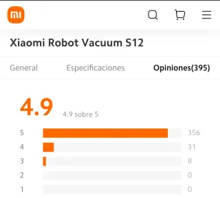Robot Aspirador Xiaomi Robot Vacuum S12