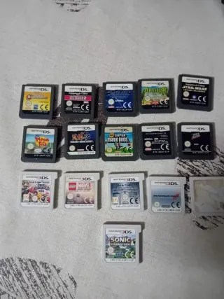 Lote Juegos Nintendo DS y 2DS