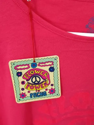 Camiseta Pacha Ibiza de manga corta Rosa