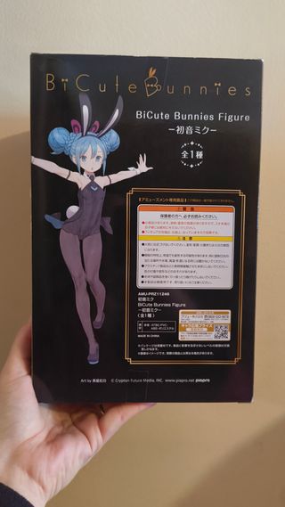 FuRyu Bi Cute Bunnies Hatsune Miku [Black Dress]