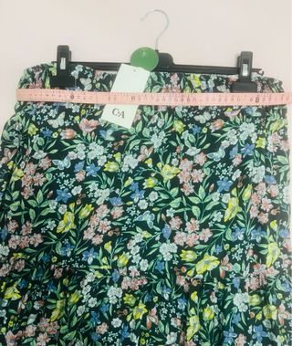 Falda larga estampada floral NUEVA