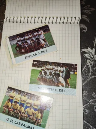 Cromos Fútbol Antiguos Arteche, Prieto, Alonso