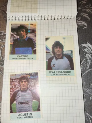 Cromos Fútbol Antiguos Arteche, Prieto, Alonso