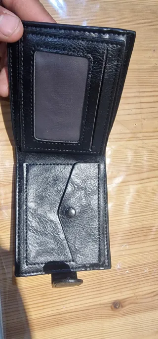 Billetera Negra Hombre Nueva