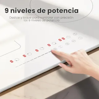 Placa Inducción Karinear 4 Fuegos Flex