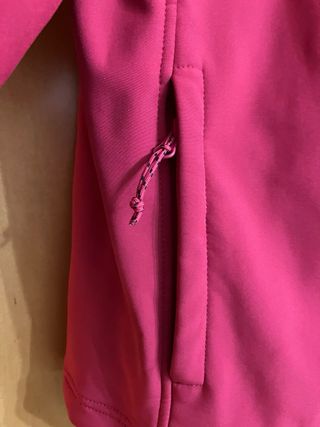 Chaqueta Fucsia Cremallera Talla 2XL