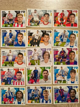 Lote cromos Liga Este 25-26 sin repetir
