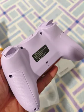 Mando PC y Switch Morado