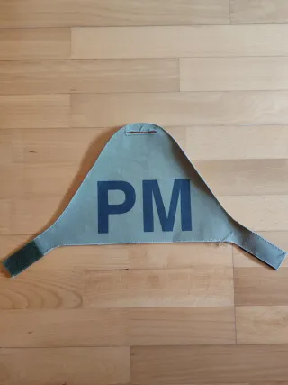 Antiguo brazalete policía militar España ejército