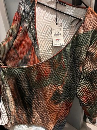 Chaqueta Zara Talla L Estampada