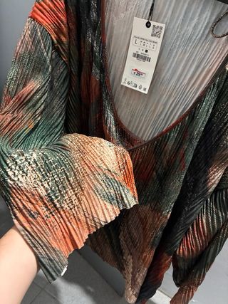 Chaqueta Zara Talla L Estampada