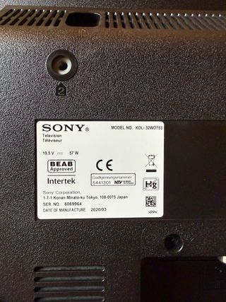 TV  LED Sony Bravia 32 pulgadas Full HD